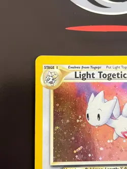 Rising Phoenix Pokemon - Light Togetic 15/105 Neo Destiny Good Eng #2637 - Image 2