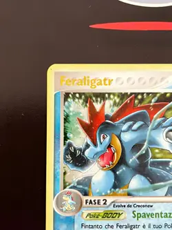 Rising Phoenix Pokemon - Feraligatr 4/115 EX Forze Segrete Stamped NM Ita #2651 - Image 2