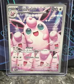 Wigglytuff 105/094 - Illustration Rare - Pokemon TCG: Phantasmal Flames - NM - Image 1