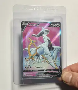 Arceus V 165/172 (NM) Full Art Sword & Shield: Brilliant Stars 2022 Pokemon TCG - Image 3