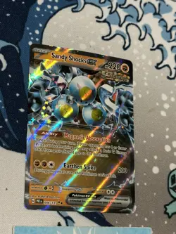 Pokemon TCG - Sandy Shocks ex 056/131 -Prismatic Evolutions - Double Rare - Image 3