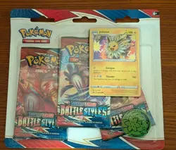 Pokemon Battle Styles 3-pack Blister Eevee And Jolteon Set of 2 - Image 3