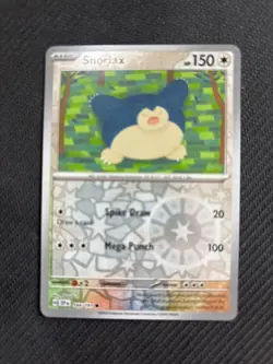 Snorlax 144/191 Surging Sparks Reverse Holo Pokemon TCG Common - Image 1