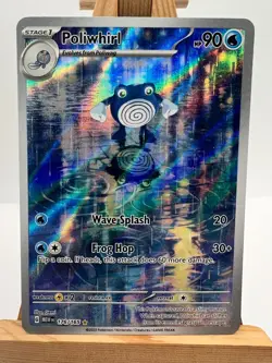 Pokemon TCG - S&V 151 - 176/165 Poliwhirl - Illustration Rare - NM/M - Image 1