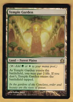 Temple Garden (Return to Ravnica, Rare, English, 2012) MTG - Image 1