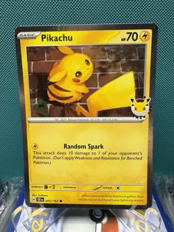 Pikachu Pokemon Day 2026 051/162 30th Anniversary Promo Pokemon 🔥 - Image 1