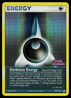 Pokemon Card - Darkness Energy Holon Phantoms 94/110 Reverse Holo Stamped - Image 1