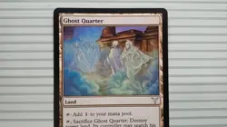 Magic: The Gathering Card - Dissension ~ Uncommon ~ Ghost Quarter - Image 2