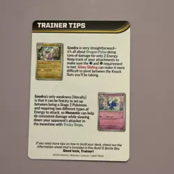 Chaos Rising Trainer Tips Art Card - Dragalge - Mega Evolution - Pokemon TCG - Image 2