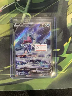 Suicune v Crown Zenith Galarian Gallery Holo Ultra Rare Card GG38 GG70 - Image 3