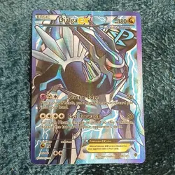Pokemon TCG Dialga EX Team Plasma 99/101 Holo 180HP Basic Steel Card Nintendo - Image 1