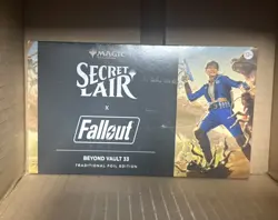 MTG FOIL Secret Lair x Fallout®: Beyond Vault 33 Foil Edition​ Sealed - Image 1