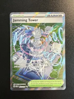 Jamming Tower 261/217 Pokemon TCG Ascended Heroes Ultra Rare Holo Full Art - Image 1