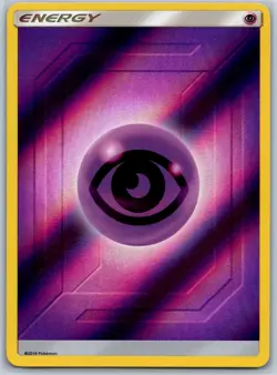 Psychic Energy (2019 Unnumbered) Holo Common SM - Team Up NM Pokemon card - Image 1