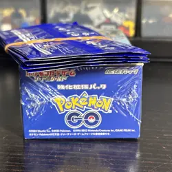 Pokemon Go Japanese Booster Box + 5 Promo Packs Brand New Sealed - Image 1