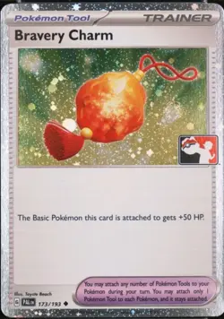 Bravery Charm Cosmos Holo Prize Pack - Pokemon Paldea Evolved 173/193 (LP) - Image 1