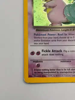 Pokemon Dark Slowbro Holo Foil Team Rocket Unlimited 12/82 HP With Swirl - Image 5