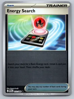 ENERGY SEARCH 072/088 REVERSE HOLO C POKEMON PERFECT ORDER NM/M - Image 1