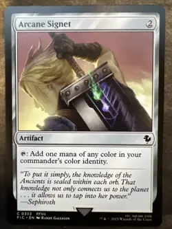 Arcane Signet (0333) Commander: Final Fantasy Regular - Image 1