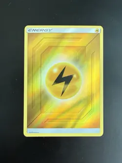 Pokemon Lightning Energy Reverse Holo - 2019 Sun and Moon: Team Up - NM - Image 1
