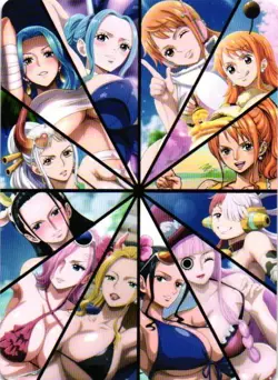 NAMI VINSMOKE ONE PIECE Holographic Custom Art Goddess Story Collectible Card - Image 2