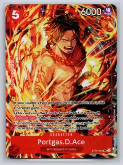Portgas.D.Ace (Illustration Box Vol.5) ST15-005 One Piece Promotion Cards NM - Image 1