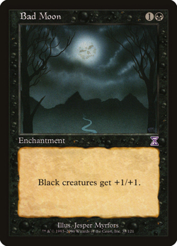 Bad Moon [Time Spiral Timeshifted] M/NM MTG Magic - Image 1