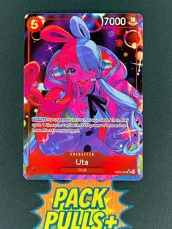 Uta SR AA Alt Art EB03-003 Super Rare Mint One Piece Heroines Edition English - Image 1