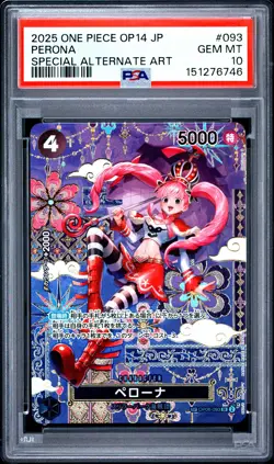Perona 093 Special Alternate Art One Piece Japanese PSA 10 - Image 1