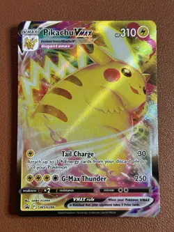 Pikachu VMAX - SWSH286 - Pokemon Promo Sword & Shield Ultra Rare Card NM - Image 2