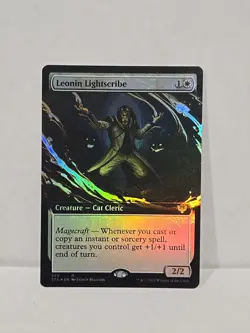 Leonin Lightscribe (Extended Art) Strixhaven: School of Mages Foil - Image 1