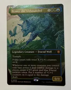 Primo, the Unbounded - Foil - Borderless M MTG Commander: Secrets of Strixhaven - Image 1