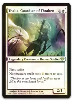 Thalia, Guardian of Thraben #24 (Foil) (LP) Dark Ascension DKA Magic MTG - Image 1