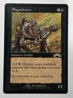 MTG Plaguebearer 71/143 - Black Summon Zombie - NM - Image 1
