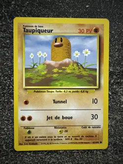 TAUPIQUEUR COMMUNE - POKEMON 47/102 SET DE BASE EDITION 2 NEUF FR - Image 1