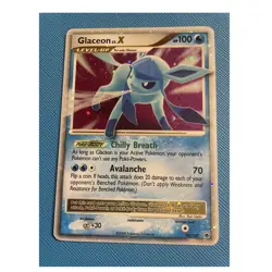 Pokemon Company Glaceon LV.X Majestic Dawn 98/100 Holo Ultra Rare ENG - Image 1