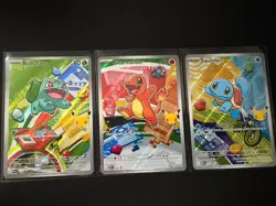 Pokemon First Partner Illustration Collection SERIES 1 Kanto Set - Image 1