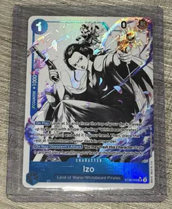 Izo (Parallel) - One Piece TCG ST22-002 SR Foil Alt Art - Image 1
