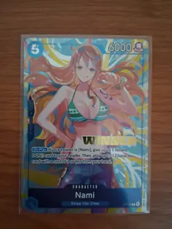 Nami (Heroines Battle Winner Pack) P-112 One Piece Promotion Cards Foil, NM - Image 4