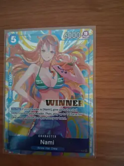 Nami (Heroines Battle Winner Pack) P-112 One Piece Promotion Cards Foil, NM - Image 5