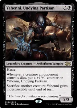 MTG Yahenni, Undying Partisan | NM | Double Masters 2022 - Image 1