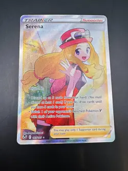 Serena 193/195 Pokemon Silver Tempest Full Art Trainer Card - Image 1