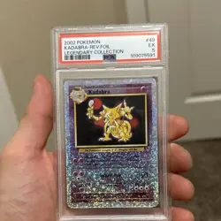 Pokemon Card Lot Graded Holo Kadabra #49 Mewtwo #181 Legendary/Moonlit - Image 1