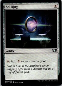 Sol Ring Commander 2014 MTG NM - Image 1