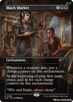 Black Market [SLD - 2485] - NM [Foil] TCG MTG - Image 1
