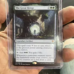 Magic The Gathering –The Great Henge (Throne of Eldraine 161/269) Mythic Rare MT - Image 1