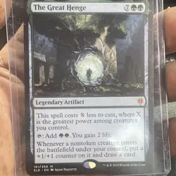 Magic The Gathering –The Great Henge (Throne of Eldraine 161/269) Mythic Rare MT - Image 2