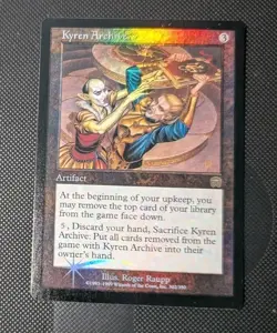 MTG *FOIL* Mercadian Masques Rare KYREN ARCHIVE SP - Image 1