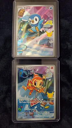GEN 4 & GEN 7 STARTERS - Pokemon First Partner Illustration Collection Series 1 - Image 3
