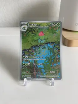 Pokemon TCG Ivysaur Scarlet Violet-151 Holo Card 167/165 IR English - Image 2